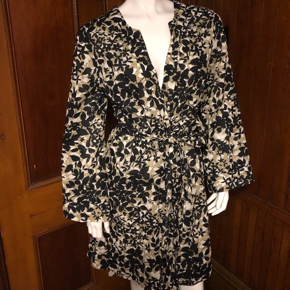 Lands end Cotton floral robe - Picture 1 of 1
